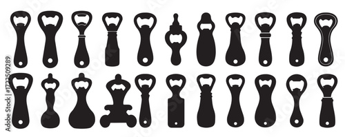 baby shower bottle opener silhouette