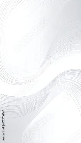 Abstract flowing white lines (1)