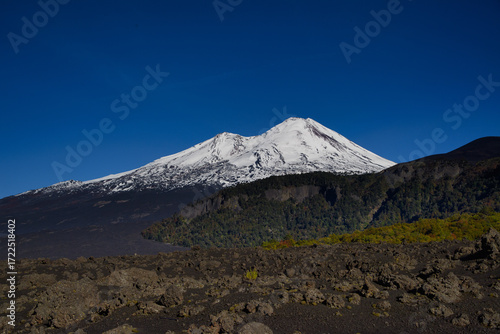 Volcanes en el sur de Chile