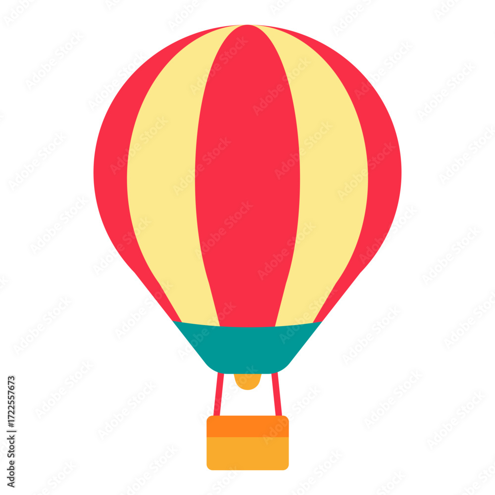 Naklejka premium hot air balloon