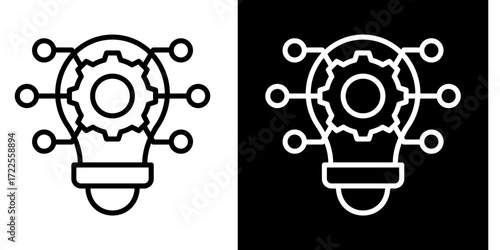 Emerging Ideas  Icon Set White Style Collection