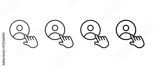 Selection Multiple Line Icon Element