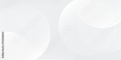 White geometric abstract background overlap layer on bright space with lines modern nice simple art