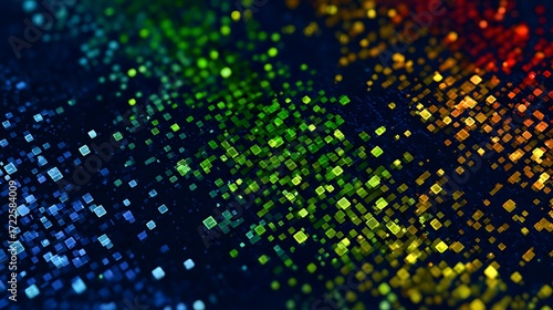 Colorful pixelated pattern background with a vibrant and modern aesthetic