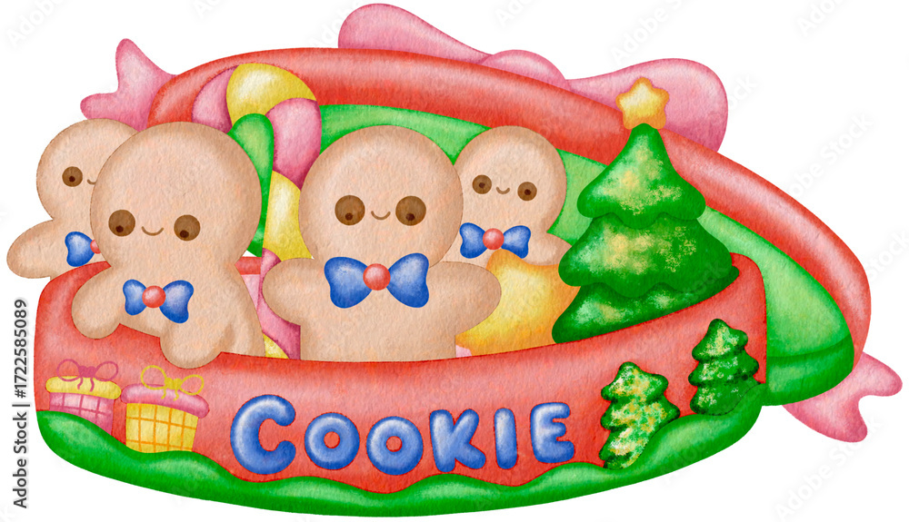 Obraz premium Christmas cookies