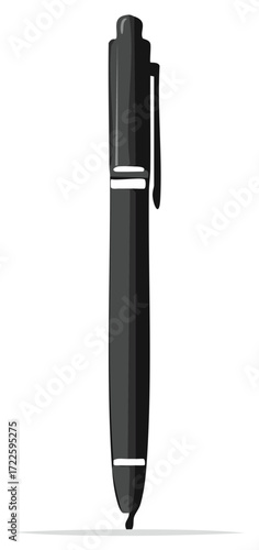 Illustrated Style Fountain Pen Writing Instrument for Documents and Art