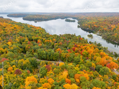 North Frontenac Ontario Canada Fall Colours