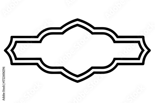 vector illustration of a hand holding a sign