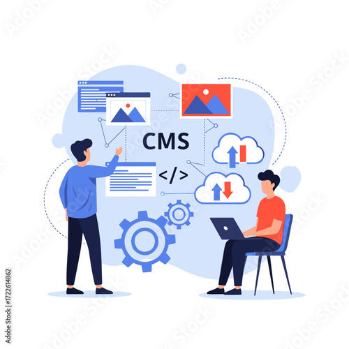 Content Management System CMS Development and Cloud Integration.