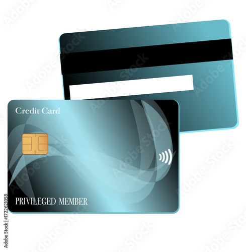 A modern set of colorful credit card vector illustrations with minimal design, perfect for financial concepts, online payments, banking services, e-commerce, fintech, and digital transactions. 