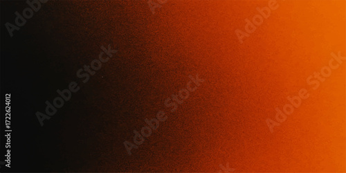 Abstract orange pattern on a textured brown canvas with a vintage grunge design