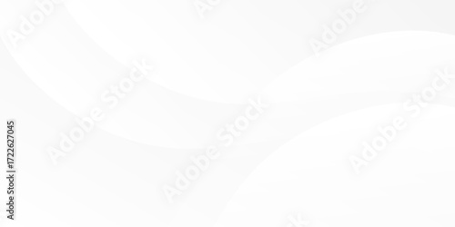 Modern white gradient color background with curve and swirl lines simple abstract