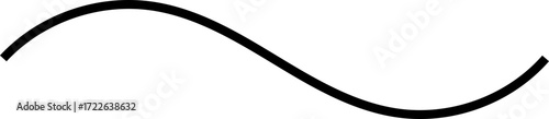 Abstract Curvy Line