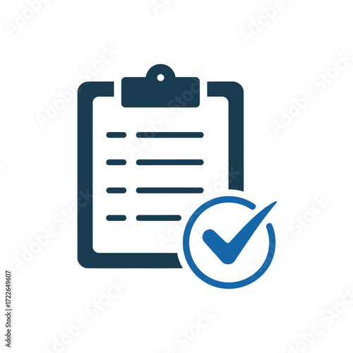 Checklist Icon Completed Task, Checklist, To-Do List, Check Mark, Project Management