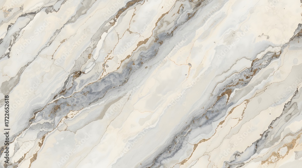 Obraz premium Elegant Marble Texture High-Resolution Beige and Gray Stone Background