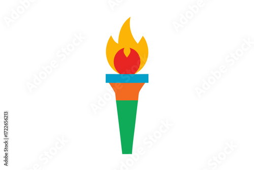 set of three burning candles