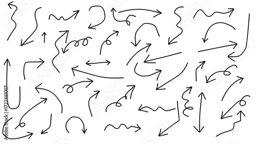 Arrow Direction sign symbol for moving illustration