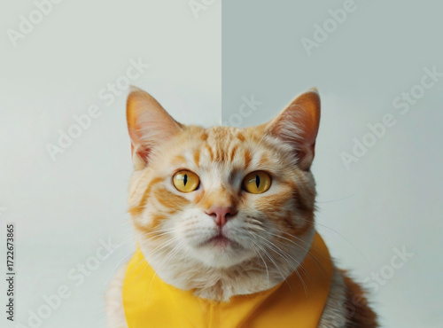 Portrait of a cat.
