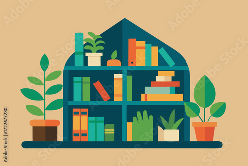 this image showcases a cozy corner filled with boo