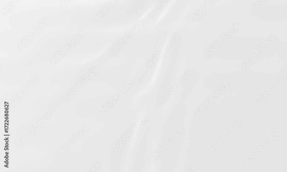 Obraz premium White wavy cloth background. Rippled fabric wave
