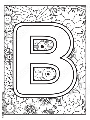 Flowers Coloring Pages For Adules