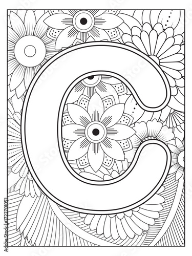 Flowers Coloring Pages For Adules