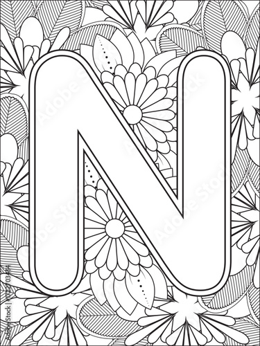 Flowers Coloring Pages For Adules