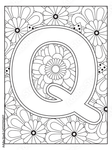 Flowers Coloring Pages For Adules