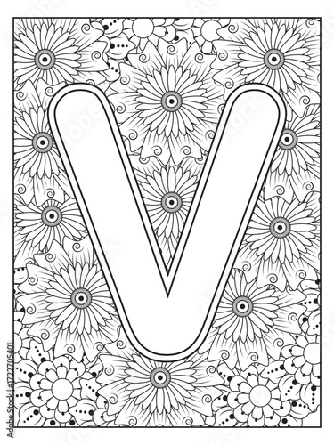 Flowers Coloring Pages For Adules