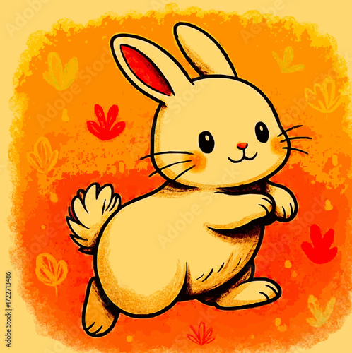 rabbit with carrot