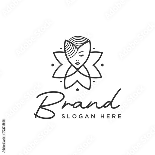 Minimal and modern logo design for women's luxury fashion brands, women jewelers, women designer fashion, women's clothing, women's salon, business and company.