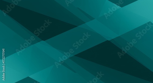 Abstract teal geometric background