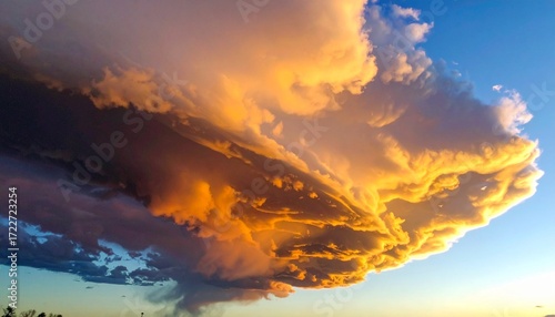 Dramatic sunset cloudscapes
