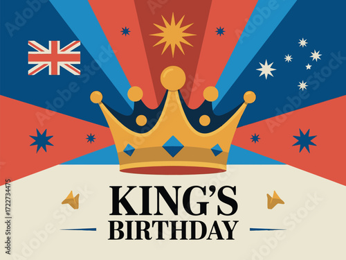 King’s Birthday Celebration Royal Holiday Australia United Kingdom