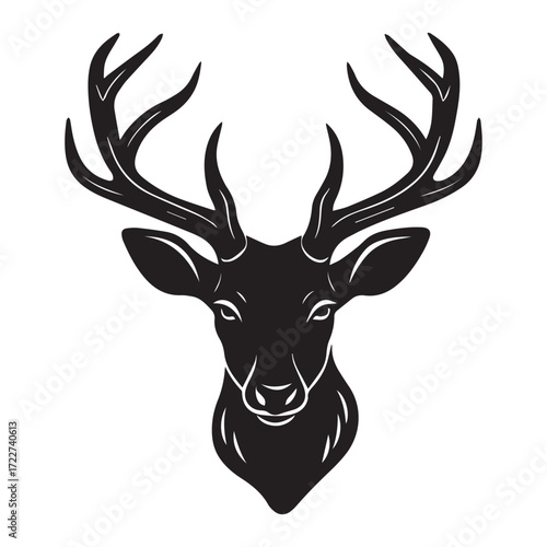 deer head silhouette