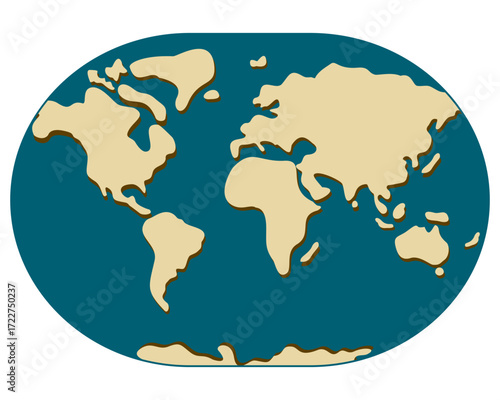 Continents Of The World, A continent is one of Earth’s seven main divisions of land. 