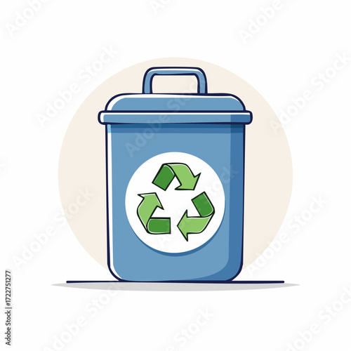 Sustainable brown paper spiral notebook with a clear green recycling symbol, promoting environmental awareness and responsible eco-friendly practices