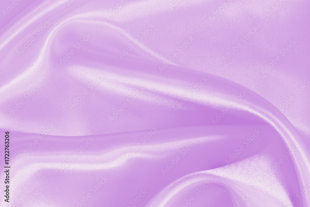 Obraz premium Purple pastel fabric texture background, detail of silk or linen pattern.