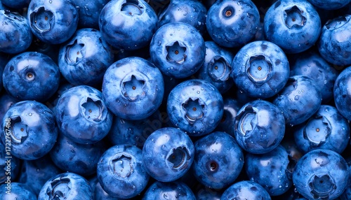Close-up of fresh blueberries