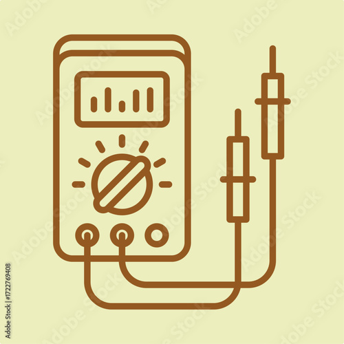Tester trendy artwork design useful creative Illustration lovely colorful background