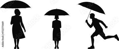 silhouette of a woman