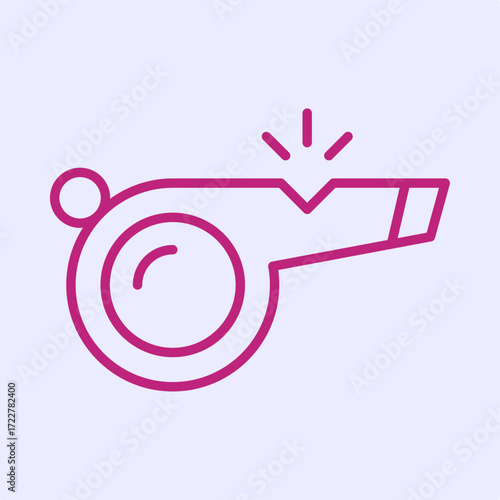 Whistle trendy artwork design useful creative Illustration handsome colorful background
