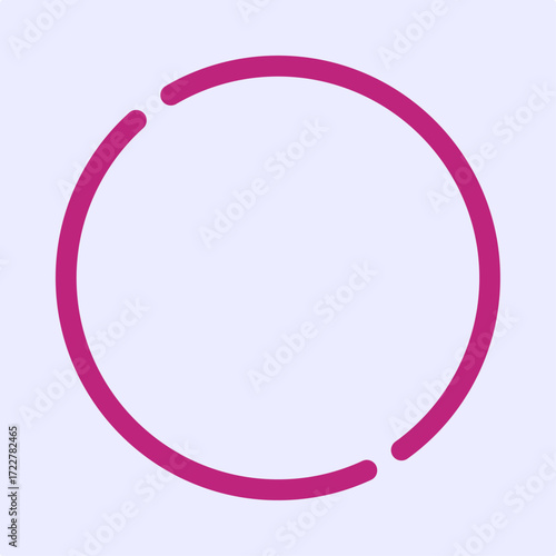 Circle trendy artwork design useful creative Illustration handsome colorful background