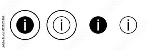 Information sign icon logo design. about us sign and symbol. question mark icon