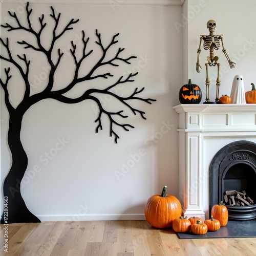 Spooky Chic: Halloween Elegance in Full Bloom