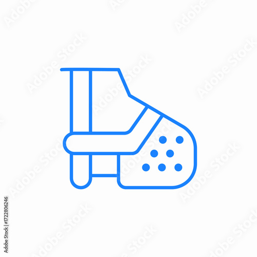 dog muzzle guard icon sign vector