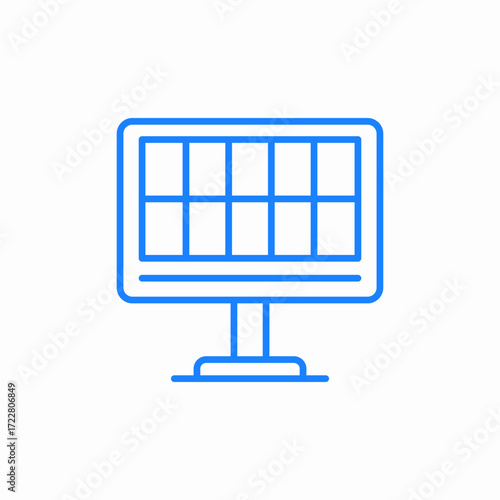 dvr survillance icon sign vector