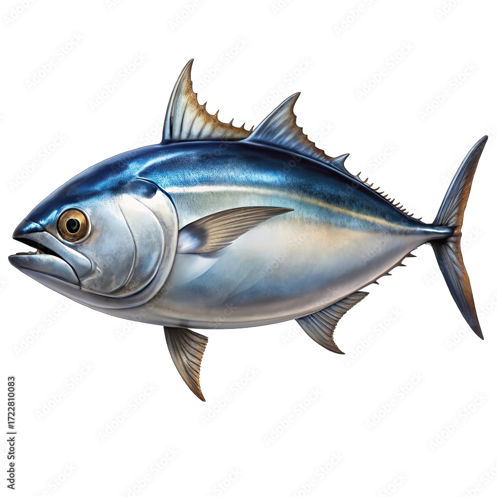 Obraz premium fish on a white background