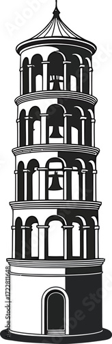 Bell Tower Silhouette Landmark Architecture Building in Europe