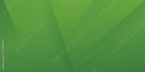 Abstract Green Geometric Background with Subtle Gradient Variations.